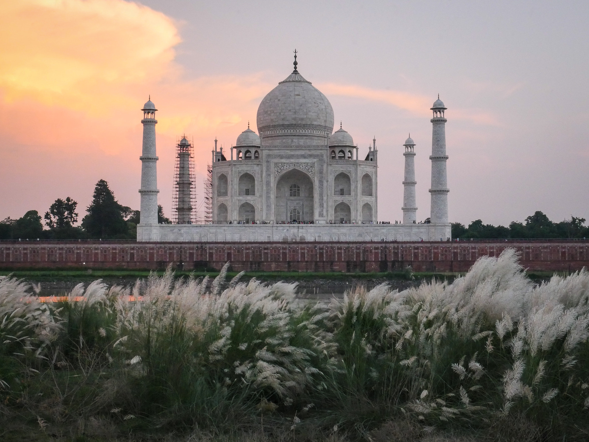 Panasonic Lumix DMC-G7 sample photo. Taj mahal sunset, agra. photography