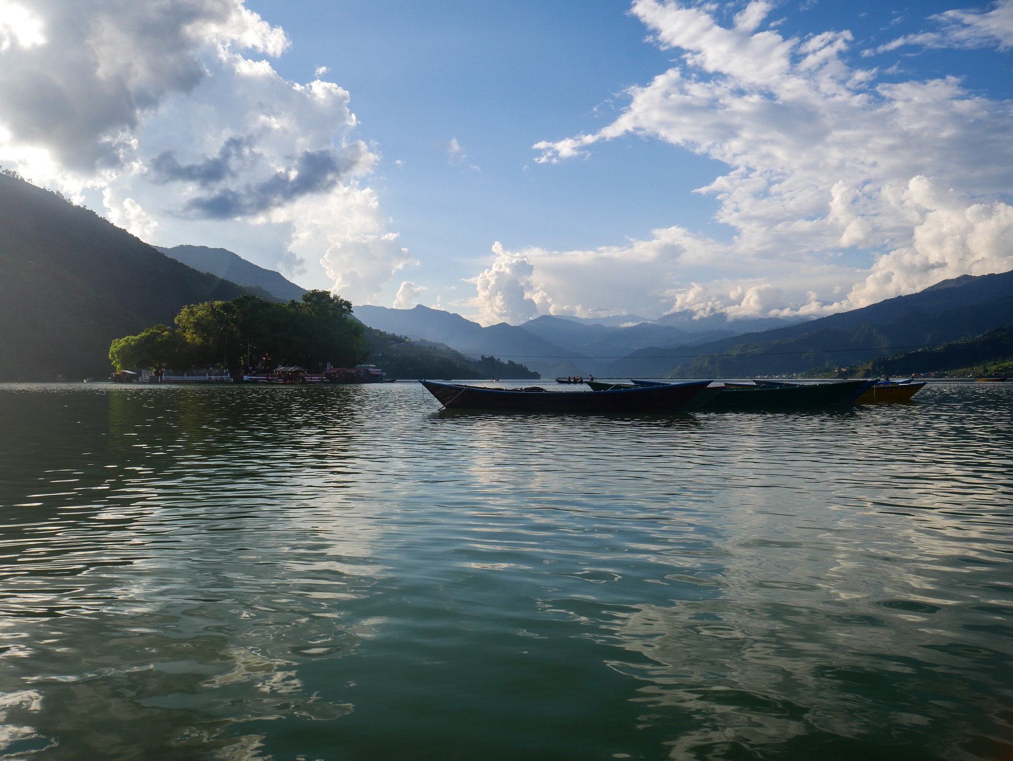 Panasonic Lumix DMC-G7 sample photo. Pokhara lake photography