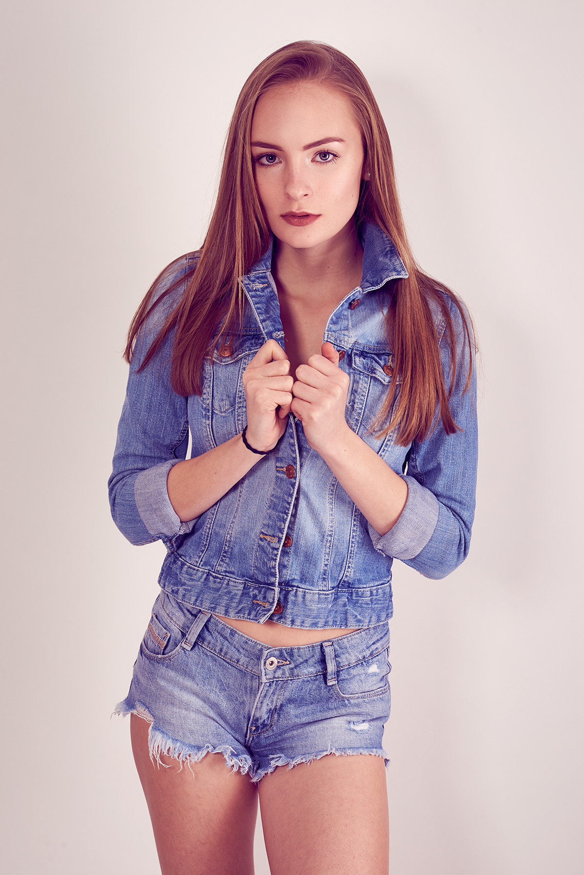 Nikon D610 + Nikon AF-S Nikkor 85mm F1.8G sample photo. Denim wear photography