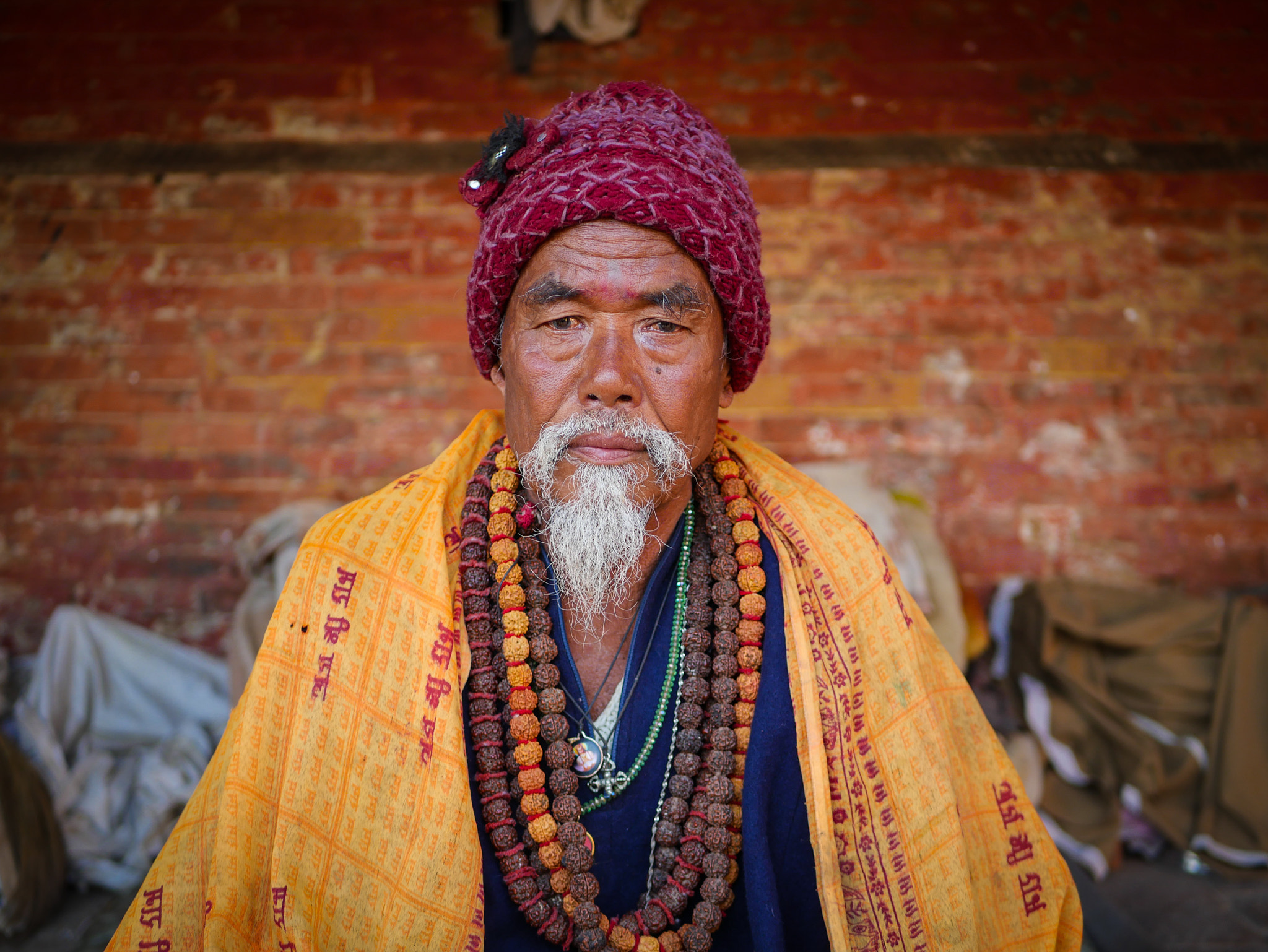 Panasonic Lumix DMC-G7 + LUMIX G 25/F1.7 sample photo. Shaman, kathmandu. photography