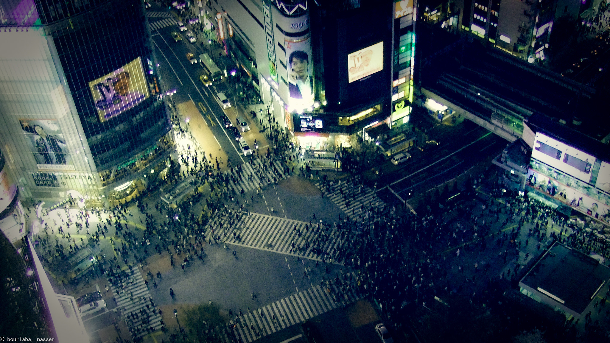 Fujifilm FinePix F31fd sample photo. Shibuya photography