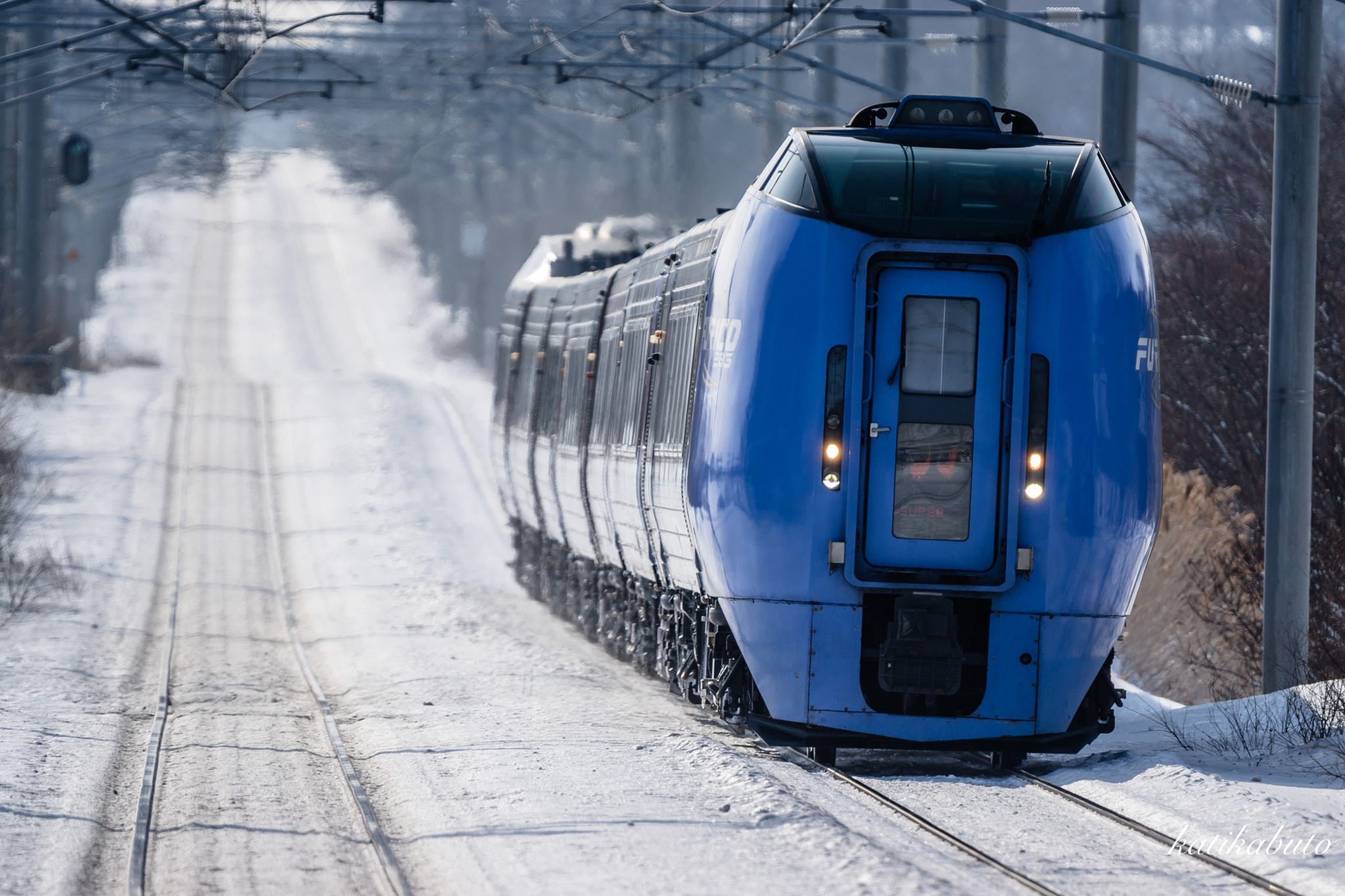 Tamron SP 150-600mm F5-6.3 Di VC USD sample photo. Winter express photography