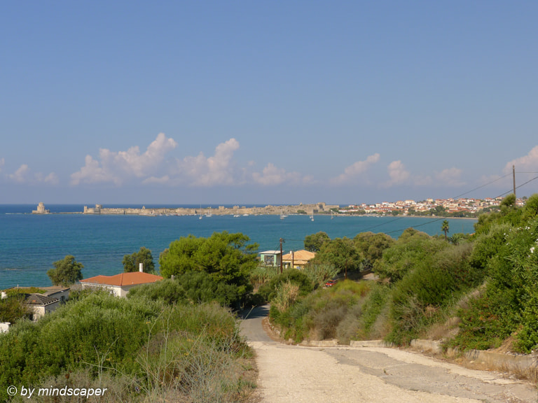 Leica D-LUX 5 sample photo. Methoni skyline photography