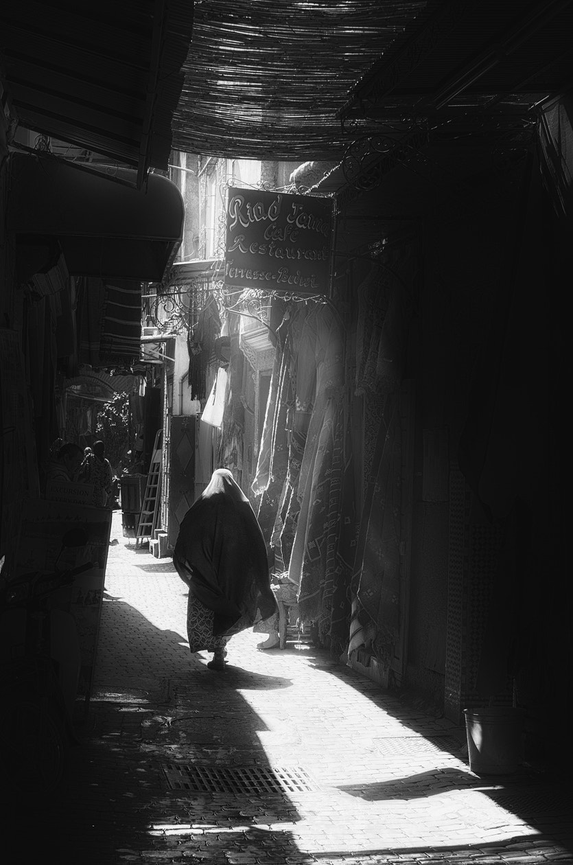 Pentax K-5 + A Series Lens sample photo. Marrakesh - light and shadows photography