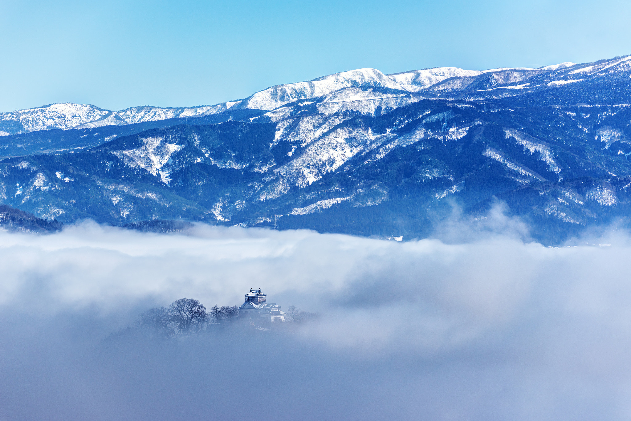 Nikon D810 sample photo. Castle in the sky(japan) photography