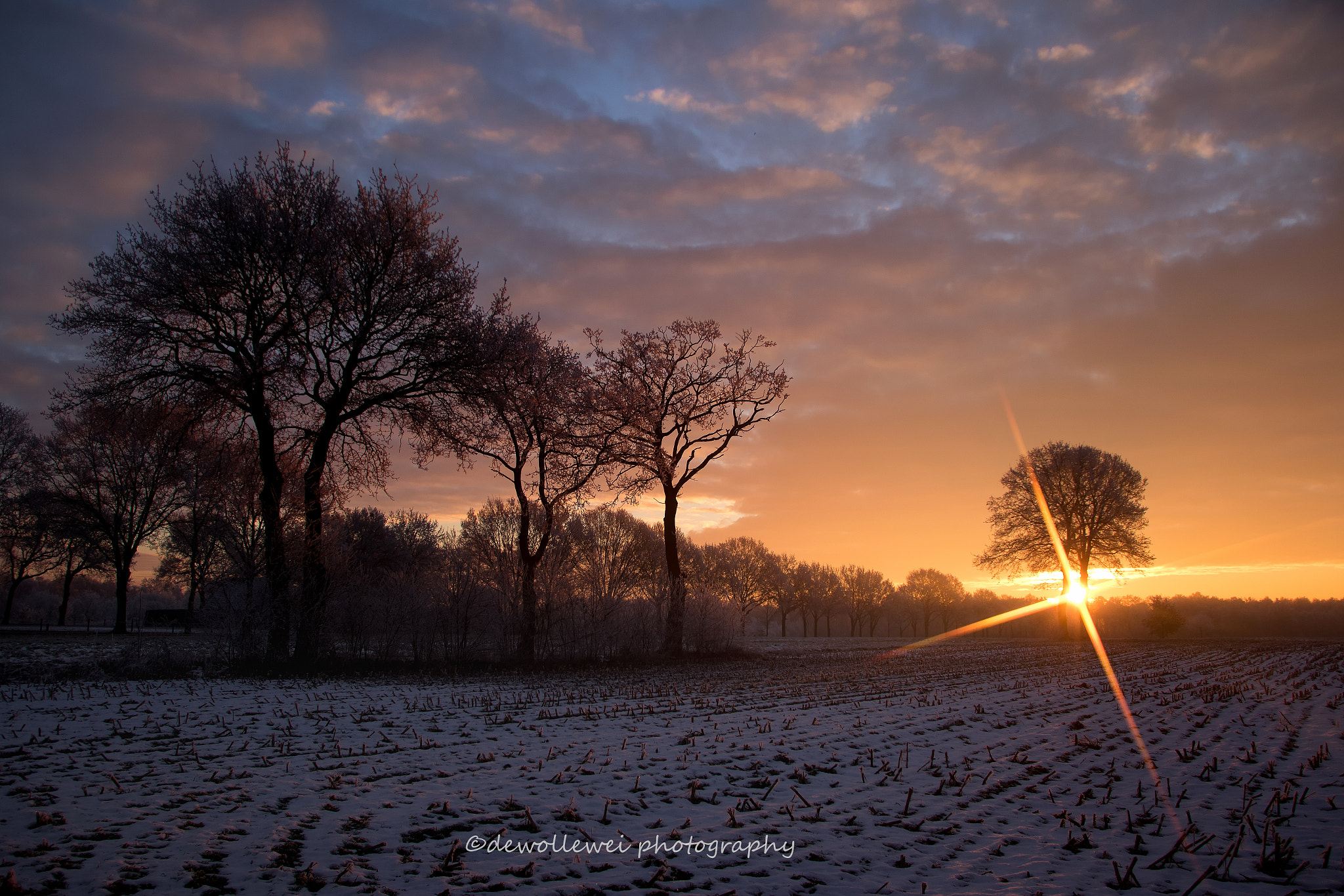Canon EOS 7D Mark II + Sigma 18-200mm f/3.5-6.3 DC OS HSM [II] sample photo. Winter sunrise photography