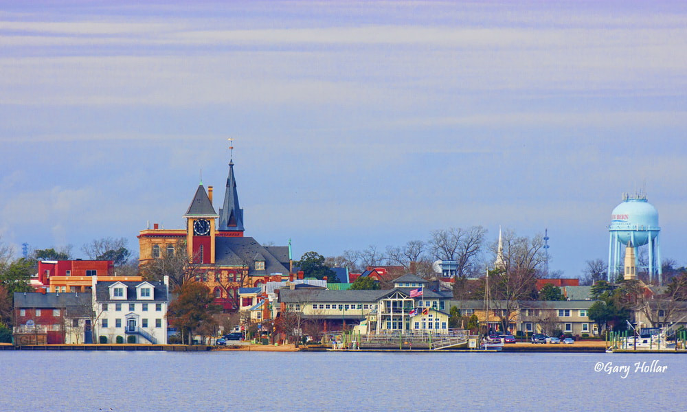 Canon EOS 50D sample photo. New bern, nc skyline photography