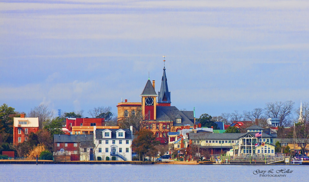 Canon EOS 50D sample photo. New bern, nc skyline along the neuse river photography