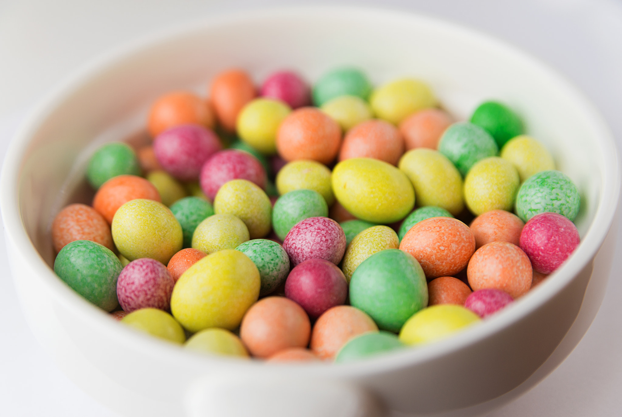 Nikon D800 sample photo. Many colorful jelly beans in a sweet glaze photography
