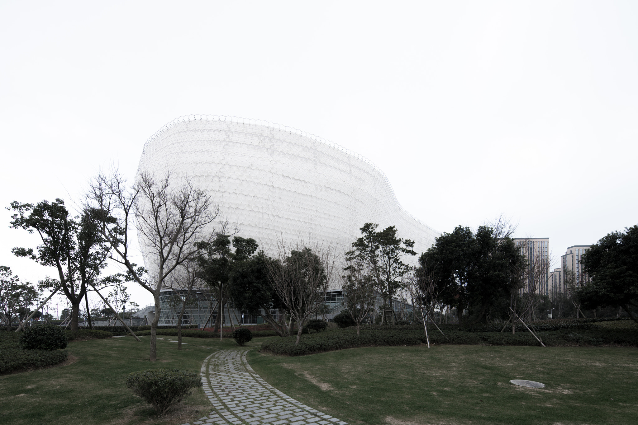 Canon TS-E 17mm F4L Tilt-Shift sample photo. 普陀大剧院 photography