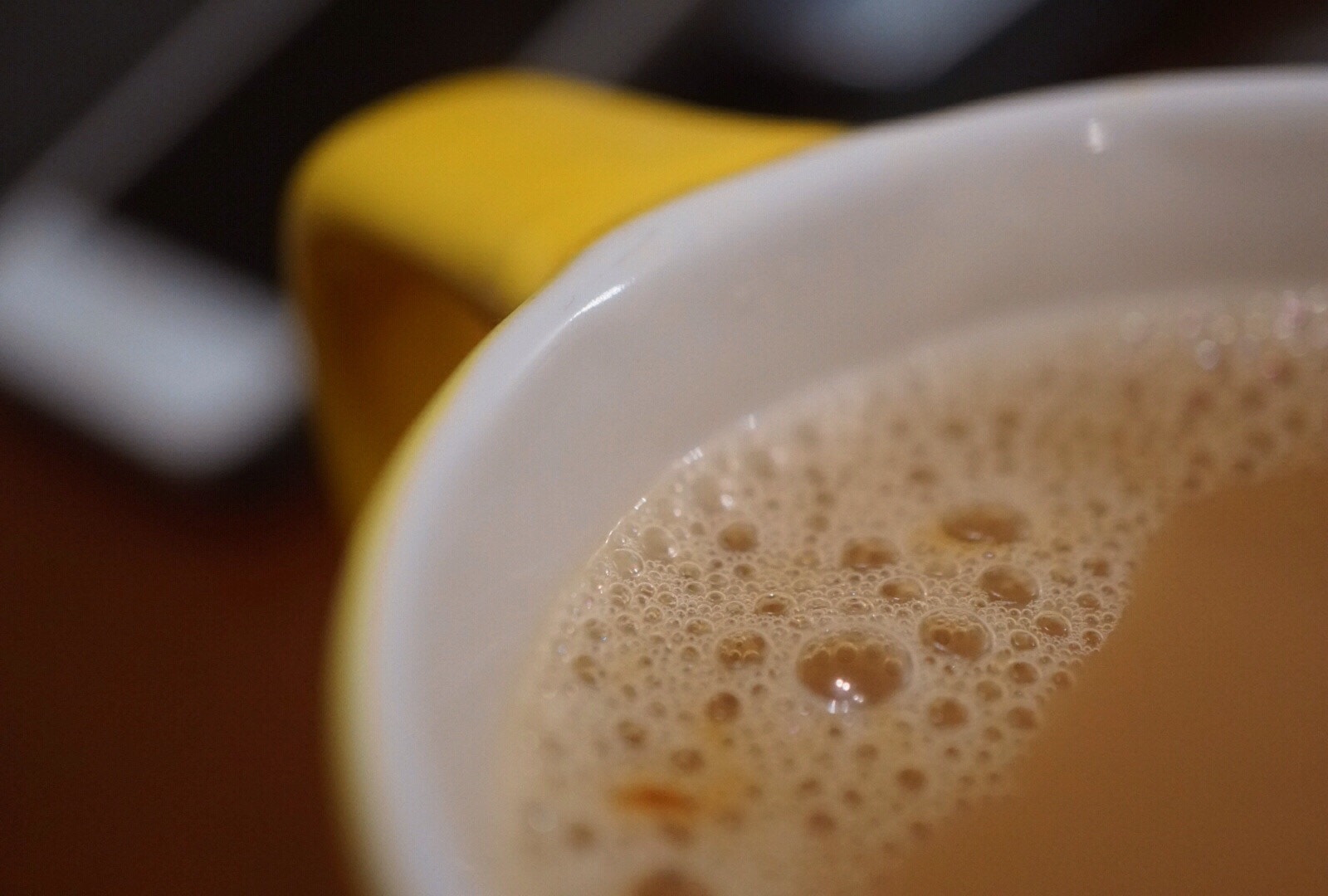 Sony a5100 + Sony E 30mm F3.5 sample photo. At night, drink a cup of coffee, see if they might photography
