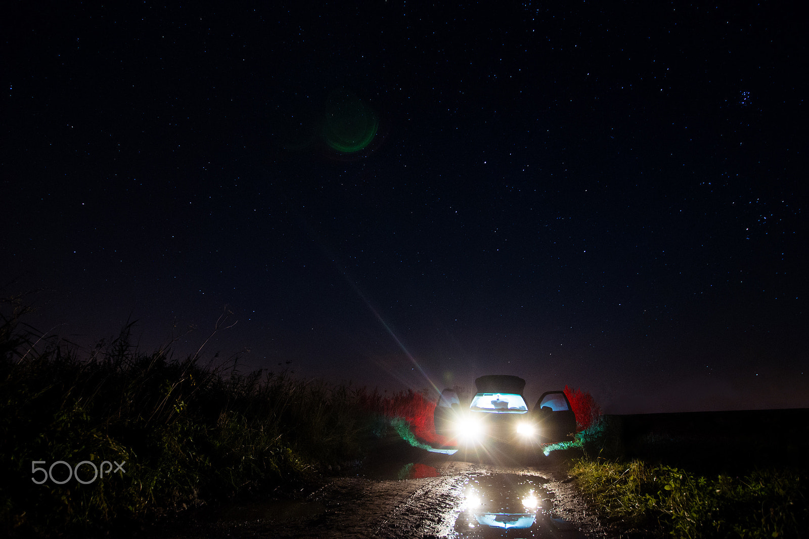 Sony Alpha DSLR-A500 + Sigma 10-20mm F3.5 EX DC HSM sample photo. Night photography