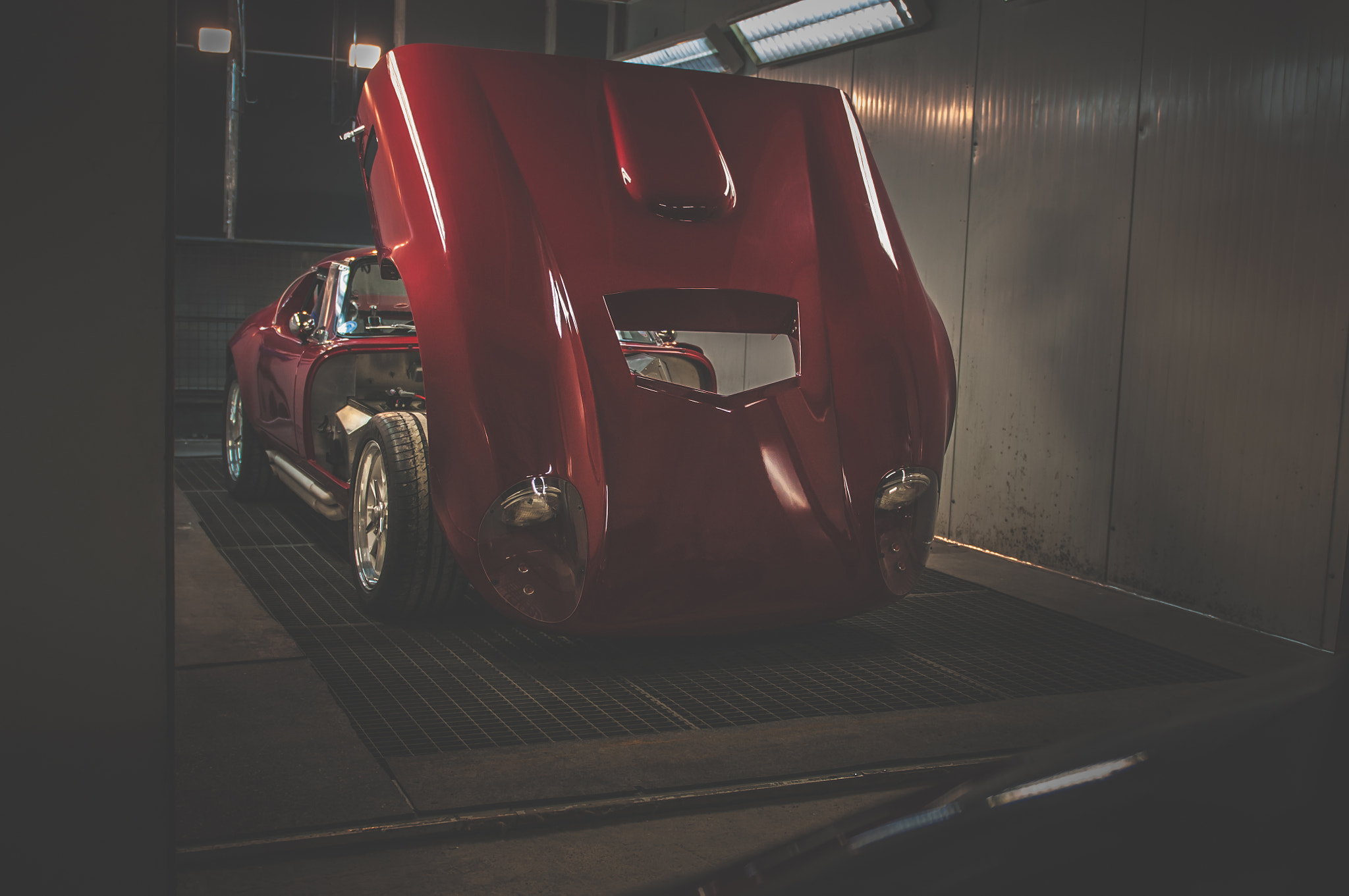 Nikon D300S sample photo. Shelby cobra daytona coupe photography