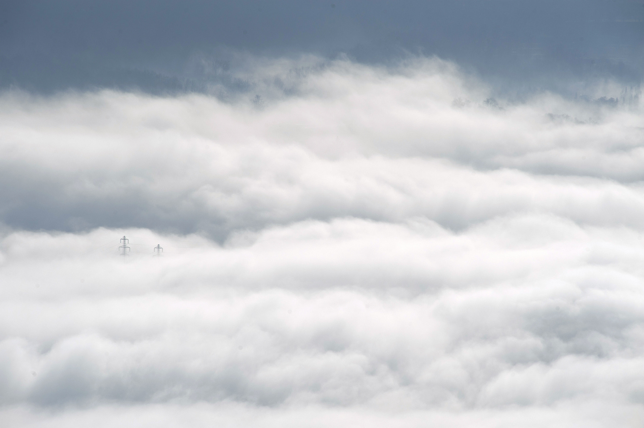 Nikon D700 + AF Nikkor 300mm f/4 IF-ED sample photo. Clouds... photography