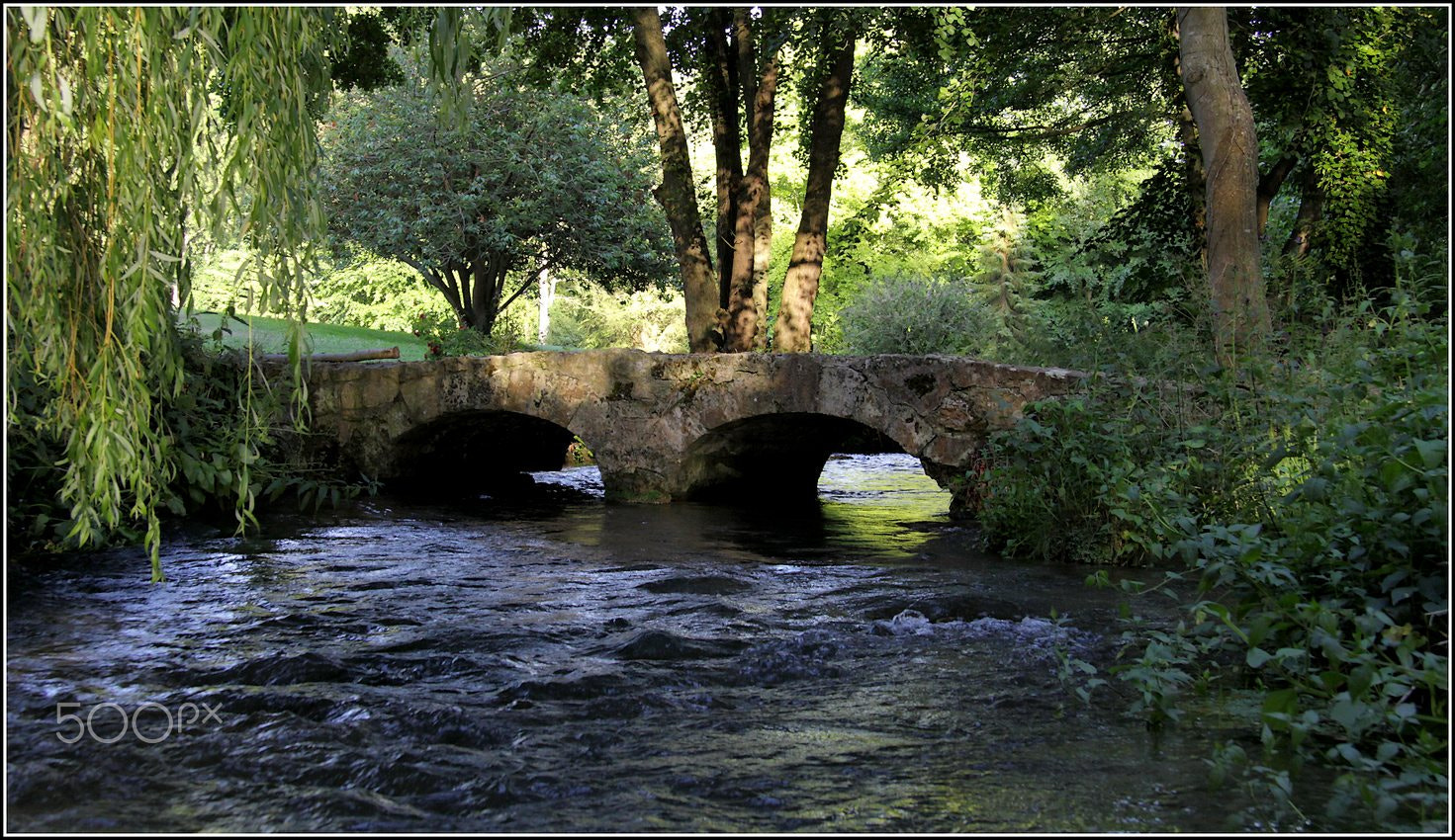 Canon EF-S 17-85mm F4-5.6 IS USM sample photo. Old bridge photography