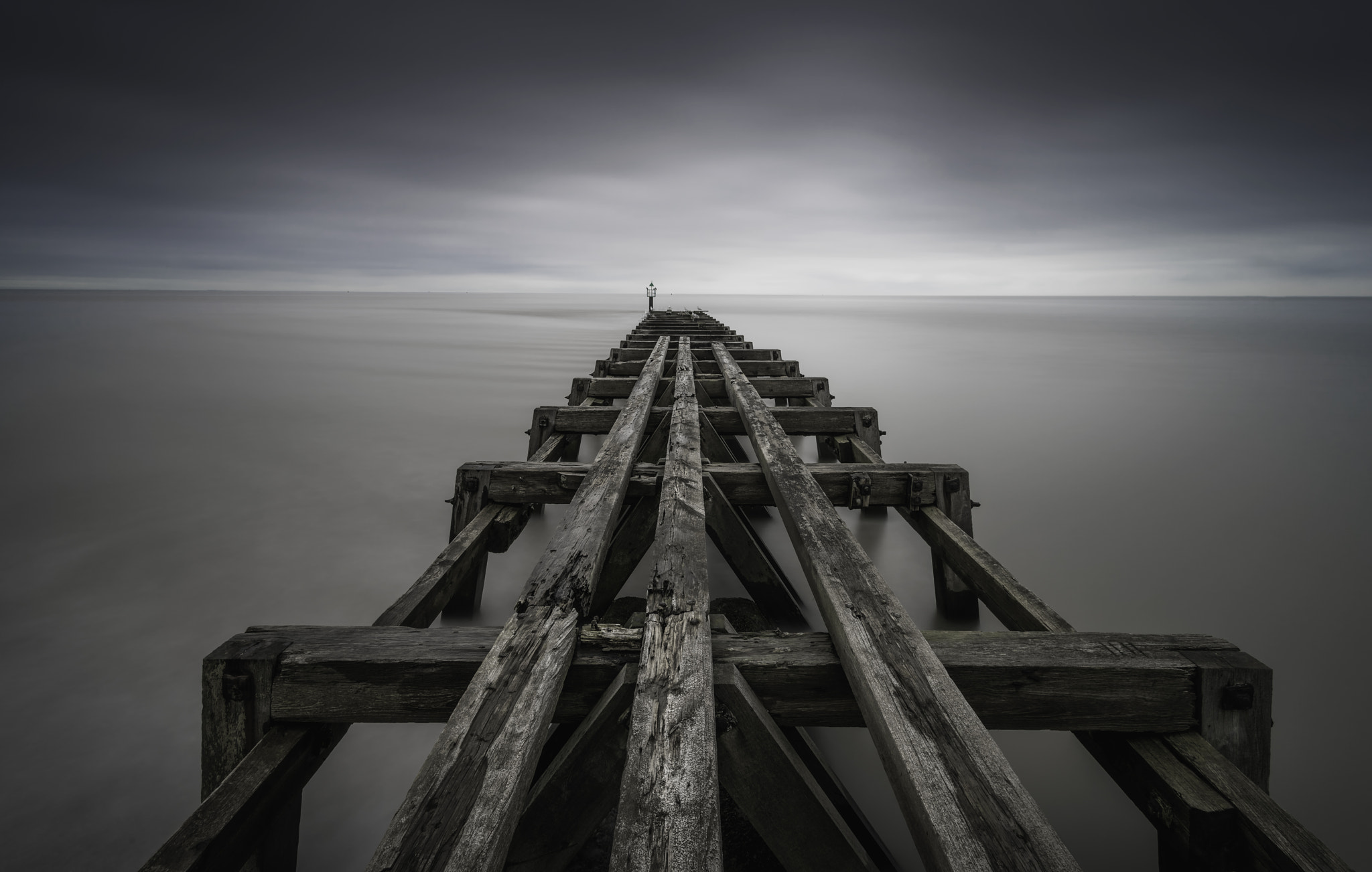 Nikon D810 sample photo. The splintered pier photography