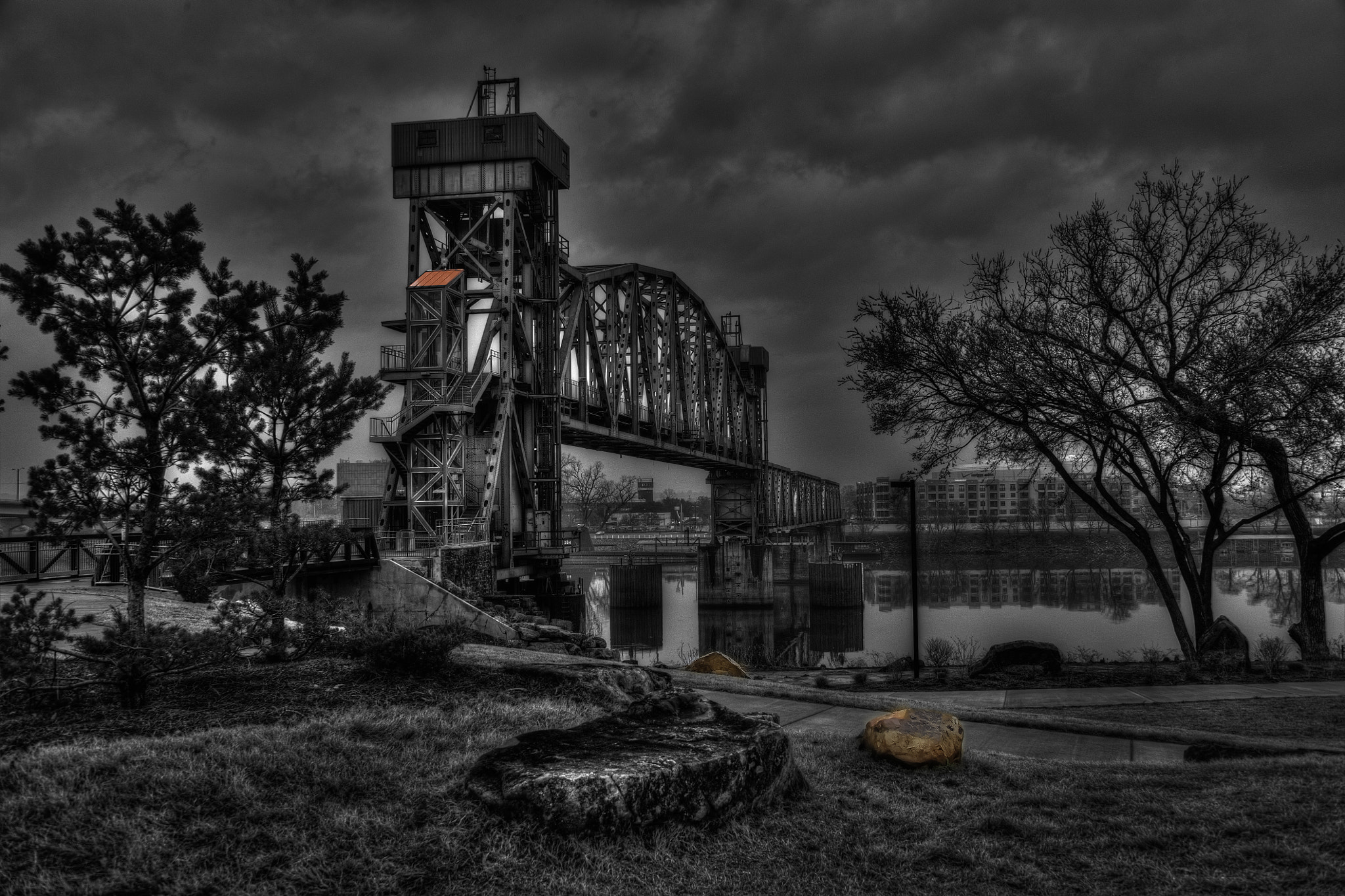 Nikon D3 sample photo. Bridge photography