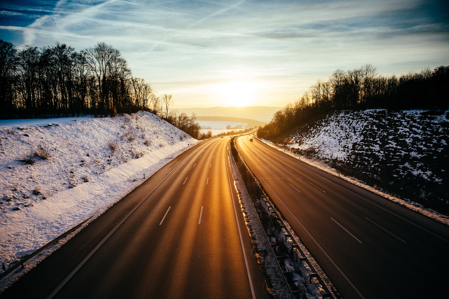 Fujifilm X-T10 + Fujifilm XF 14mm F2.8 R sample photo. Autobahn photography