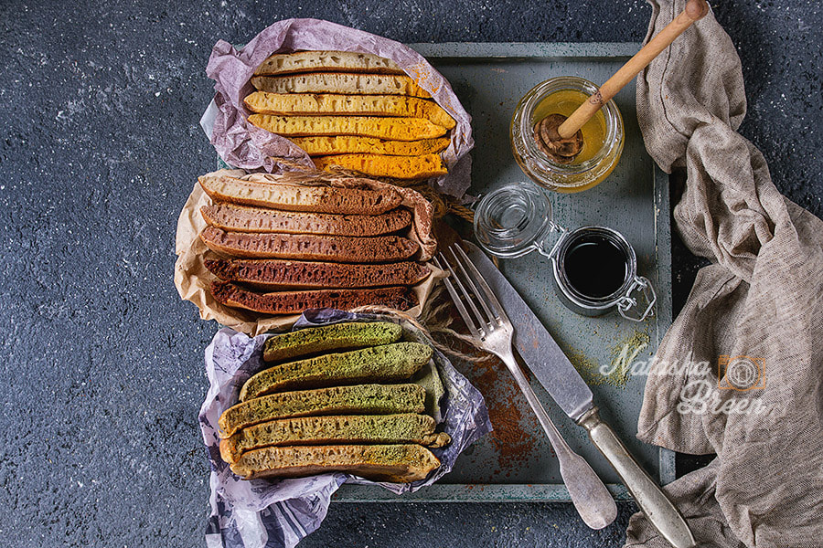 Canon EOS 700D (EOS Rebel T5i / EOS Kiss X7i) + Canon EF 70-200mm F4L IS USM sample photo. Variety of ombre pancakes photography