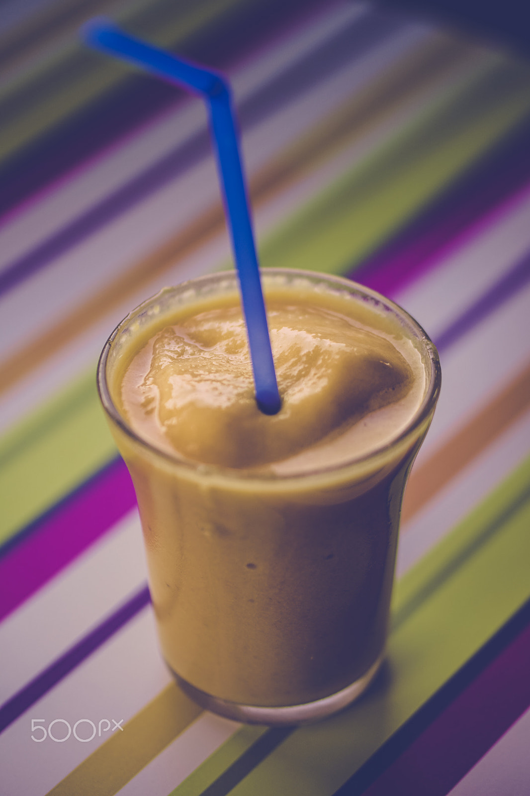 Sony a6300 + Sony DT 50mm F1.8 SAM sample photo. Mango smoothie photography