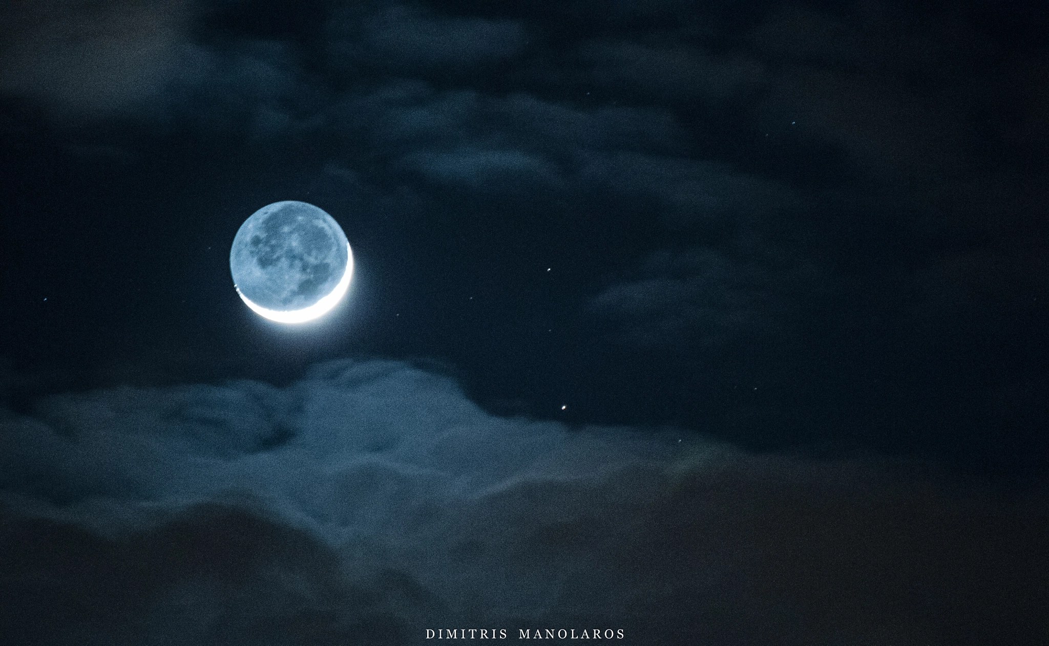 Nikon D300S sample photo. 6% moon photography