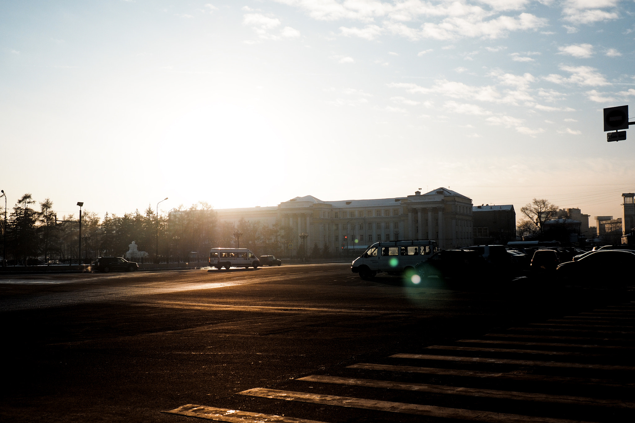 Olympus PEN E-PL7 sample photo. Empty peaceful city photography