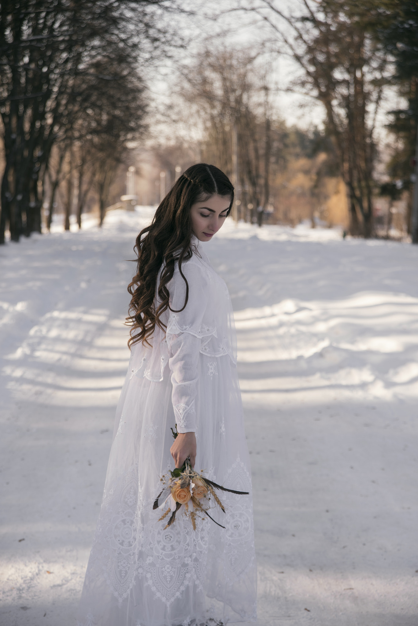 Nikon AF Nikkor 24-85mm F2.8-4D IF sample photo. в белом photography