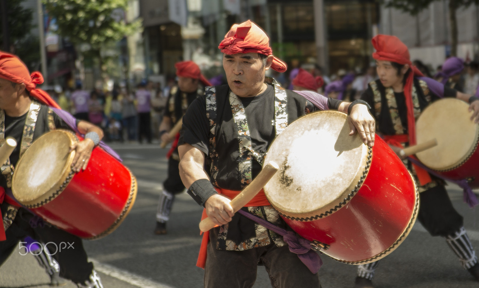 Nikon AF Nikkor 24-85mm F2.8-4D IF sample photo. Japanese matsuri (sumemr festival) photography