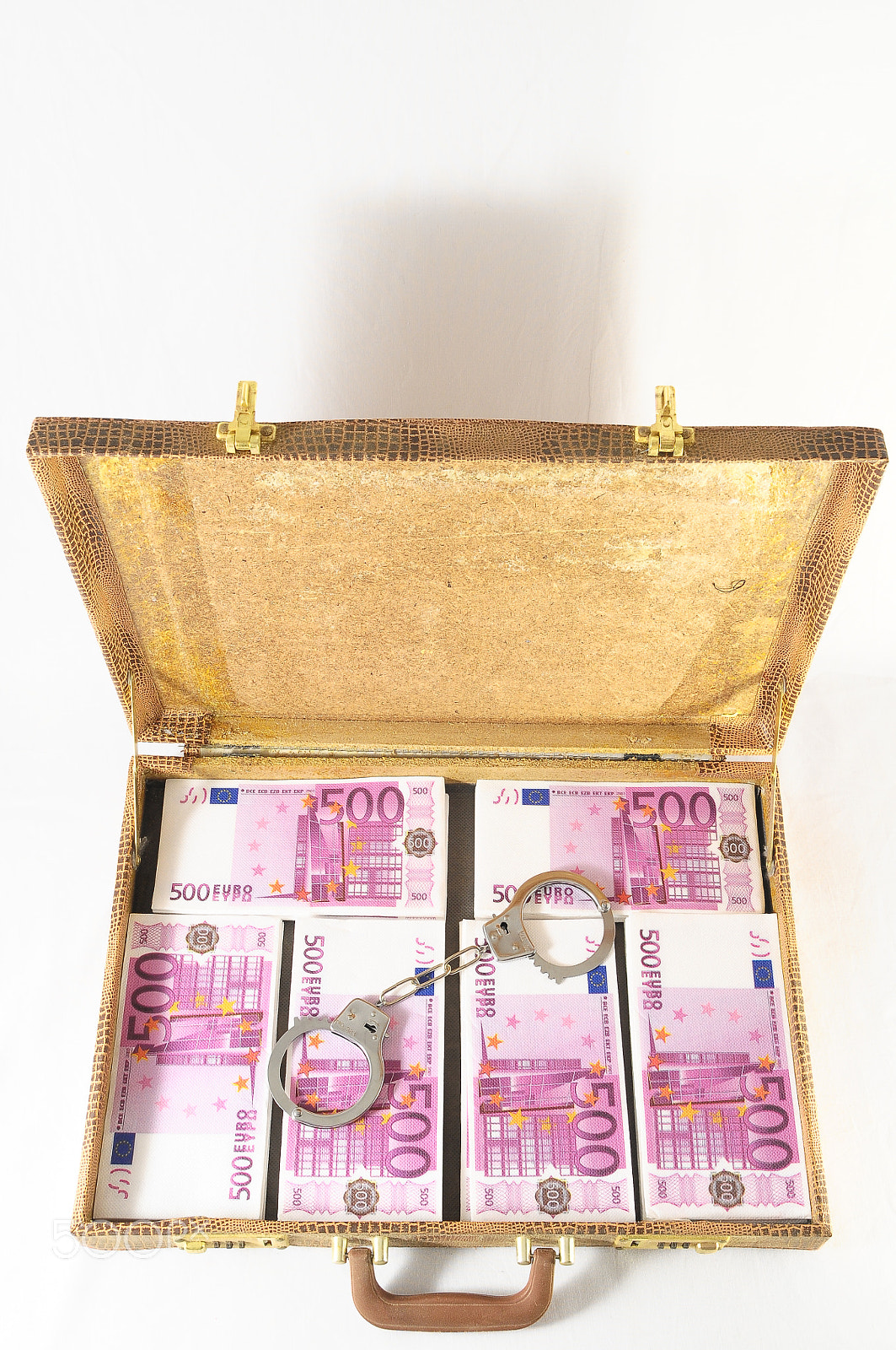 Nikon D300 sample photo. Suitcase full of banknotes photography