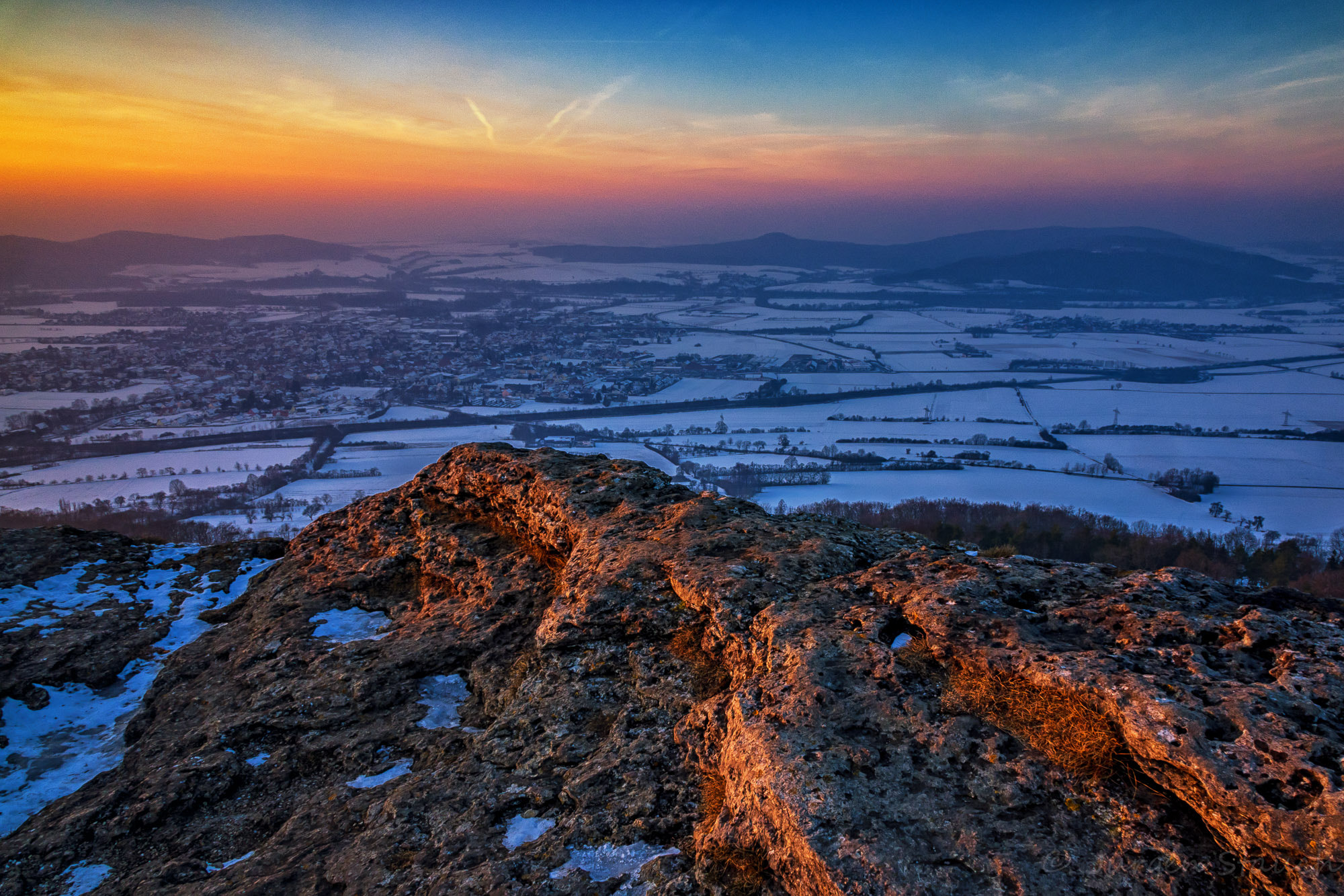 Sony Cyber-shot DSC-RX10 II sample photo. Staffelberg in der abendsonne photography