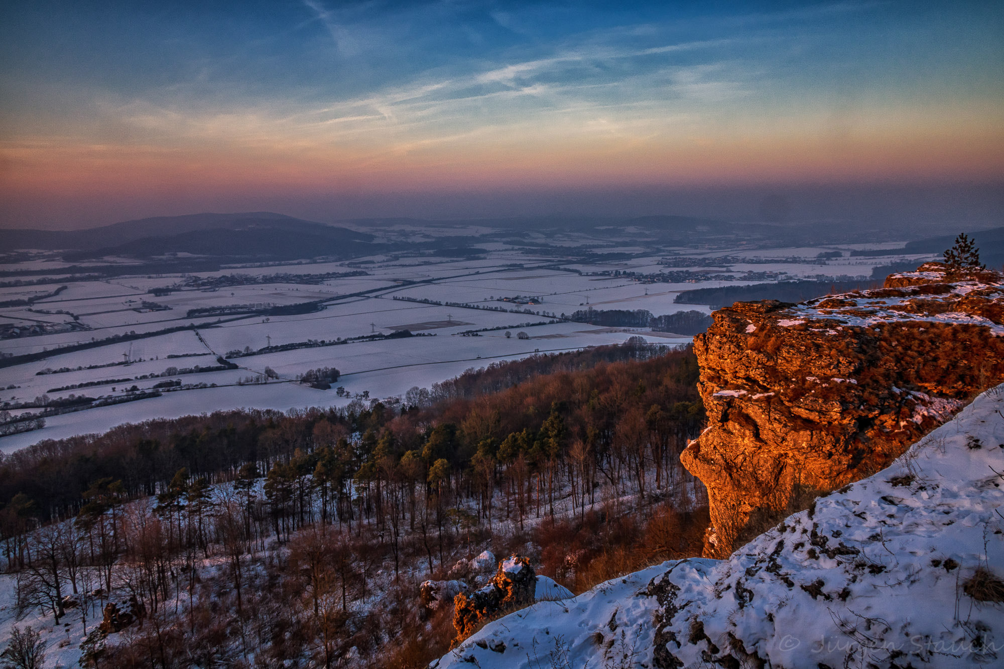 Sony Cyber-shot DSC-RX10 II sample photo. Staffelberg im abendlicht photography