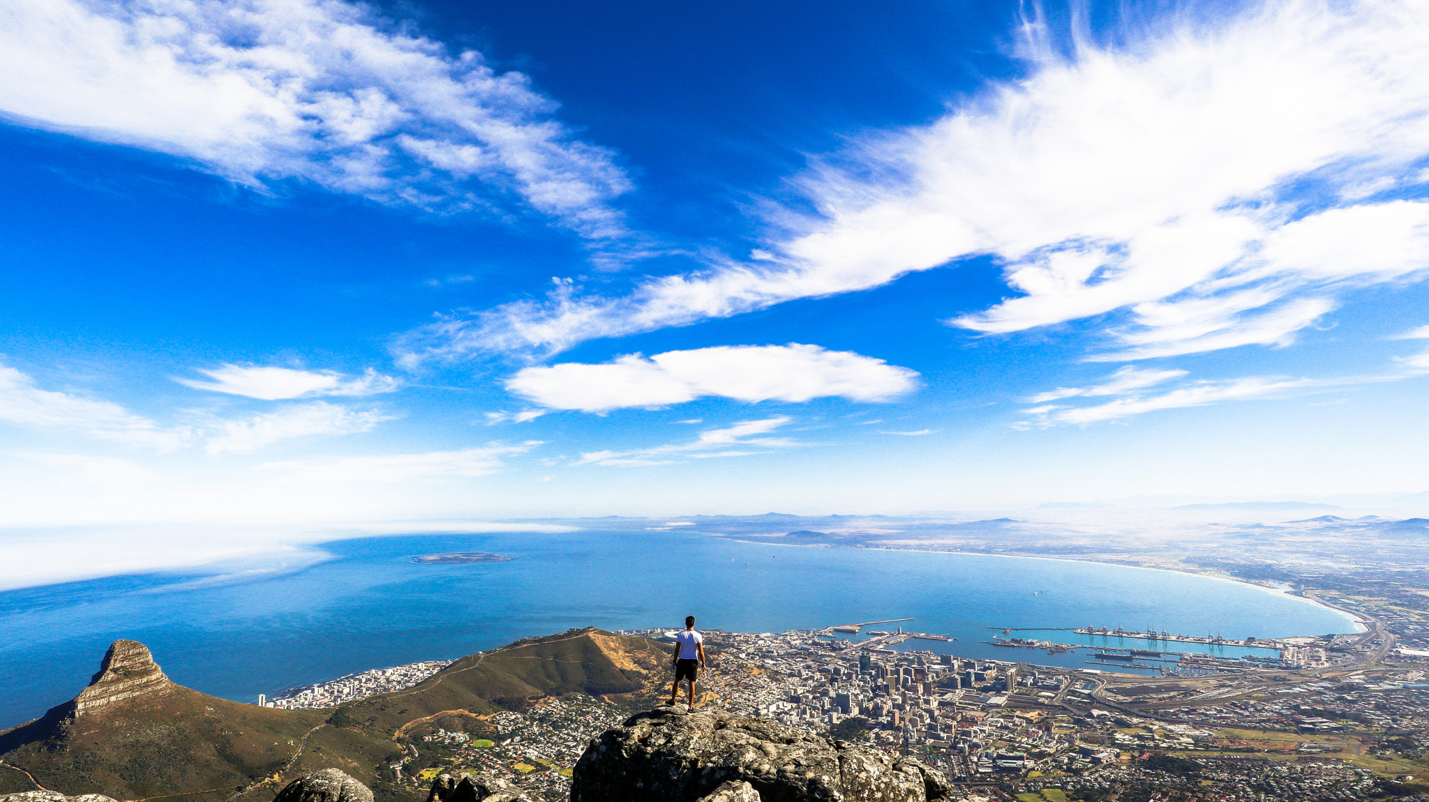 Canon EOS M5 + Canon EF-M 11-22mm F4-5.6 IS STM sample photo. Table mountain hike photography