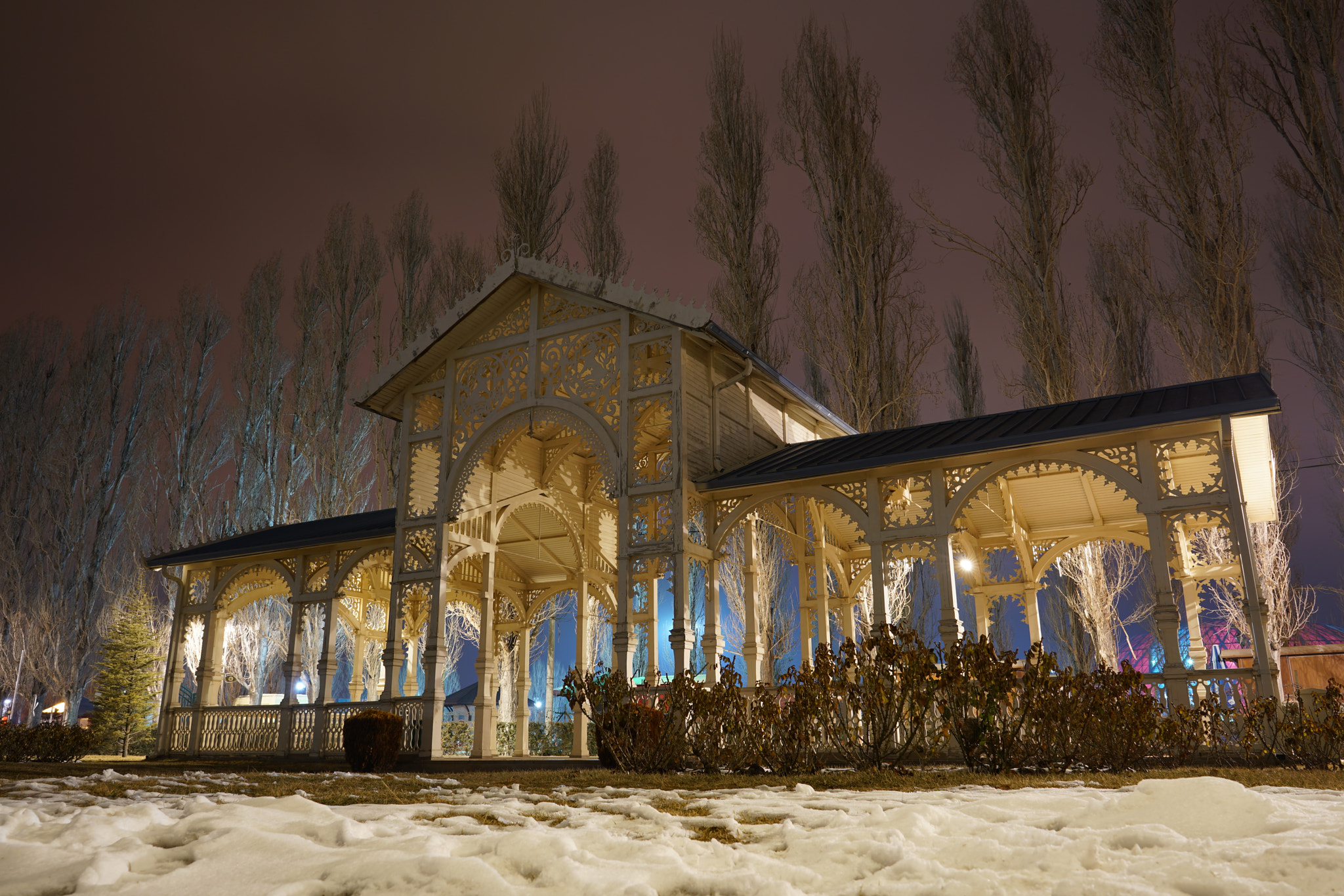 Sony a7R II sample photo. Mini train station photography