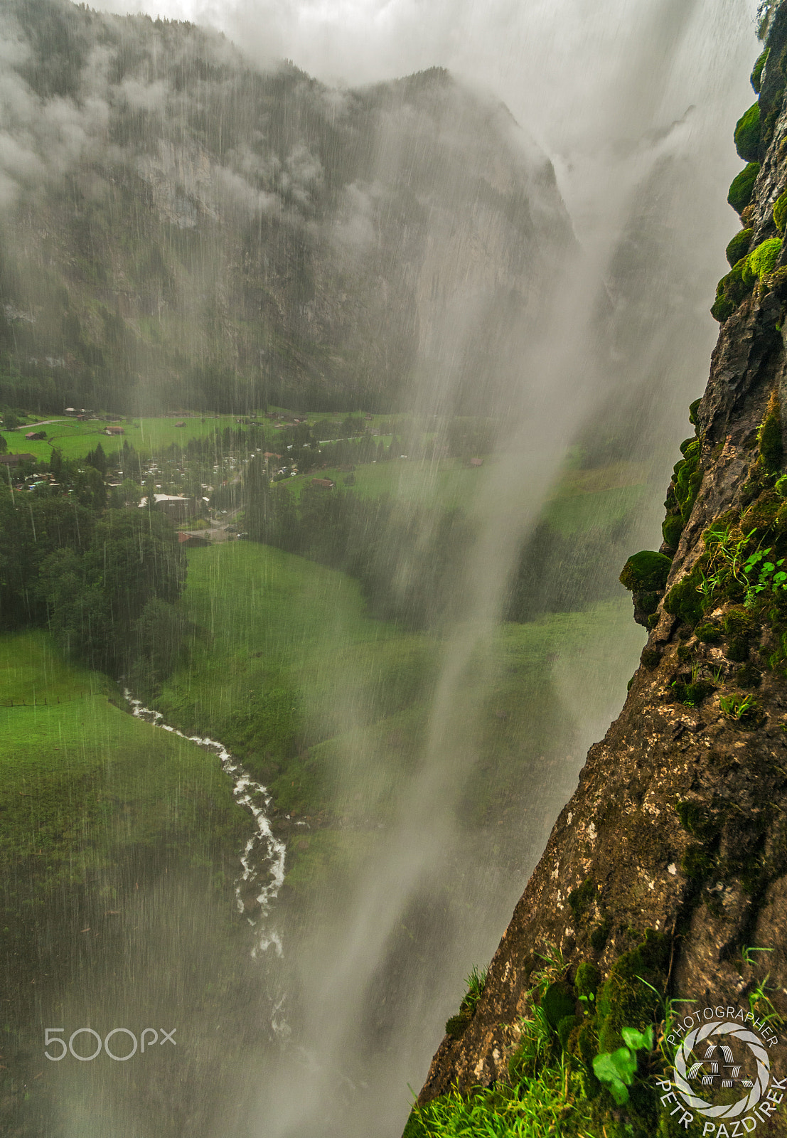 Sigma 10-20mm F4-5.6 EX DC HSM sample photo. Under a waterfall photography