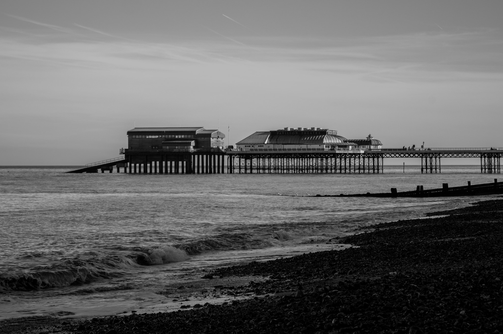 Sony Alpha NEX-5N sample photo. Cromer pier photography