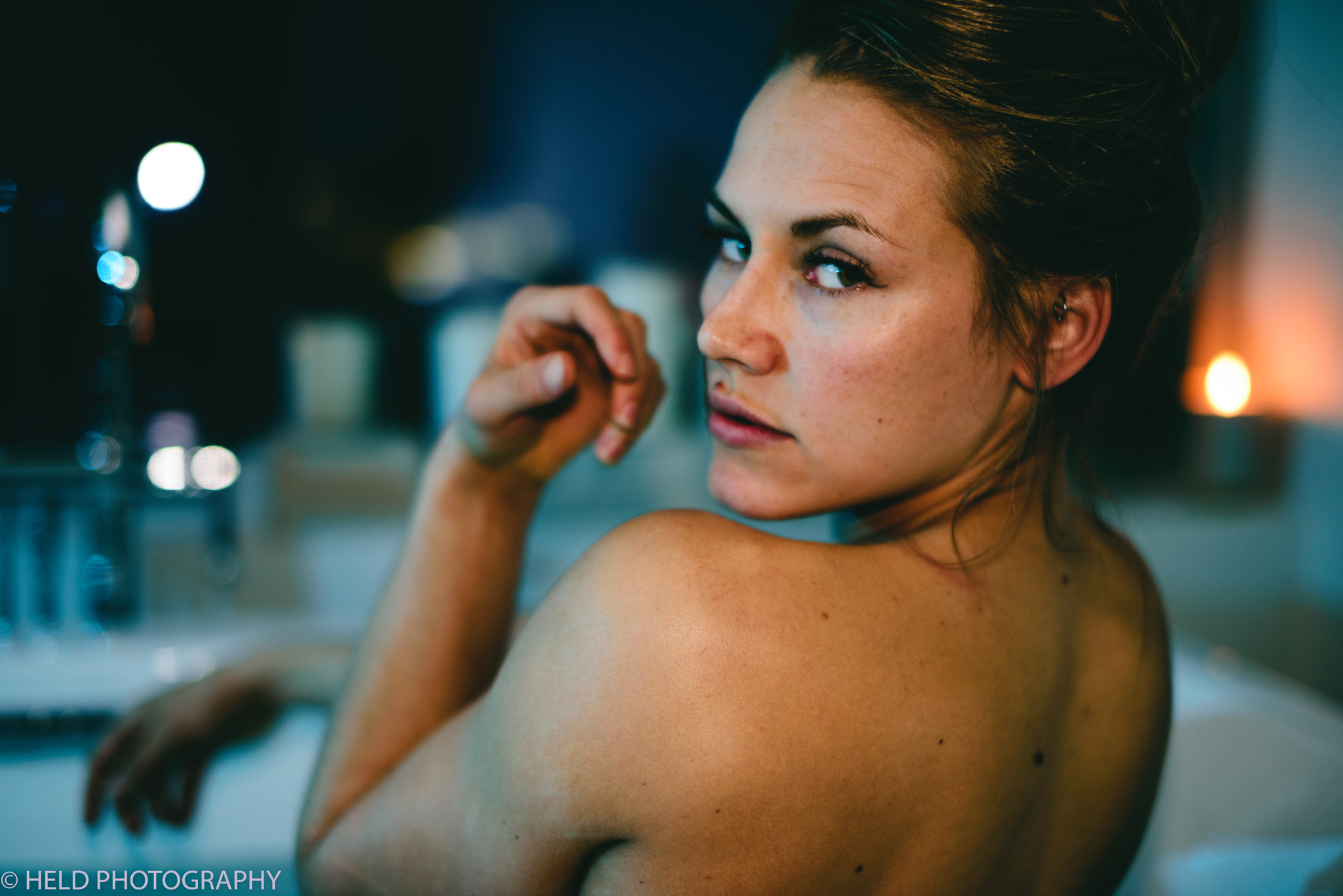 Nikon D810 + Sigma 50mm F1.4 EX DG HSM sample photo. Go away... i'm trying to take a bath. photography