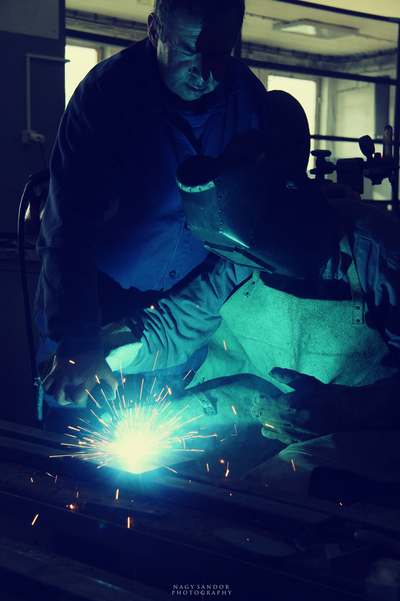 Canon EF-S 17-85mm F4-5.6 IS USM sample photo. Welding photography