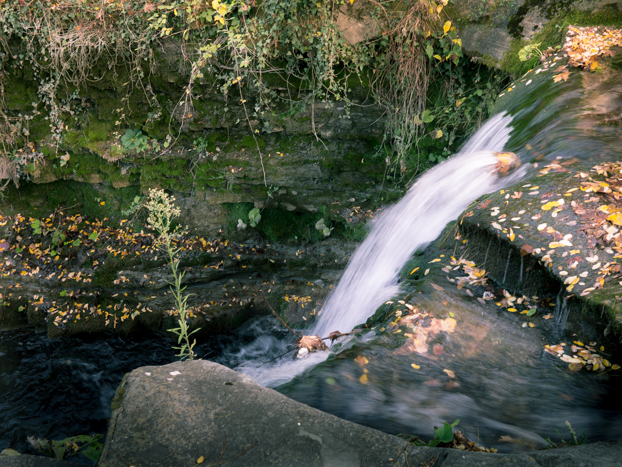 Panasonic Lumix DMC-G3 + LUMIX G 20/F1.7 II sample photo. Waterfall photography