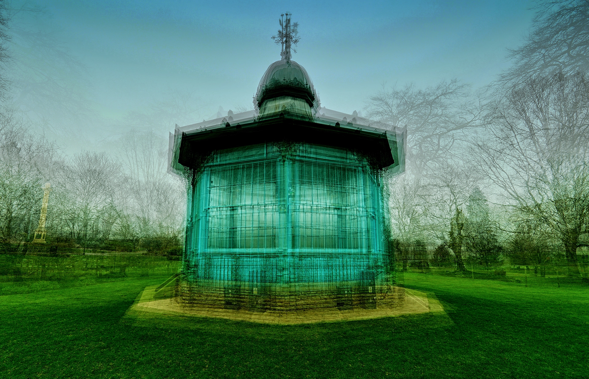 Sony SLT-A37 sample photo. The bandstand photography