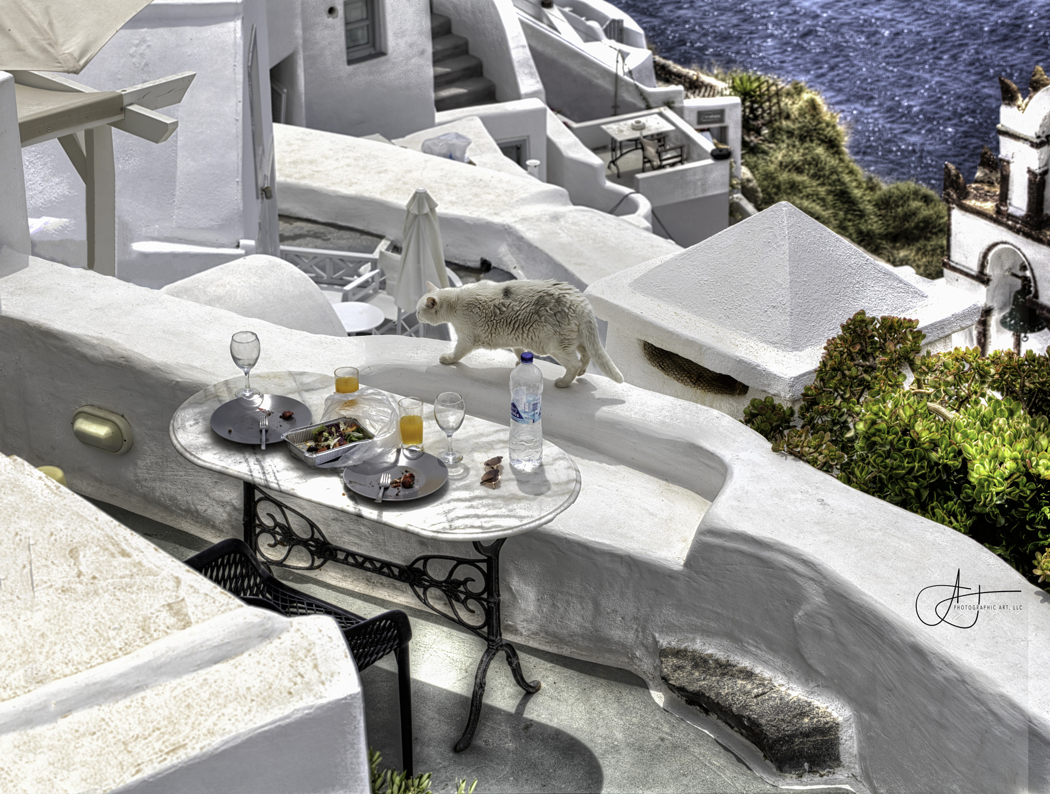Canon EOS 5DS sample photo. Paradise found (in oia, santorini) photography