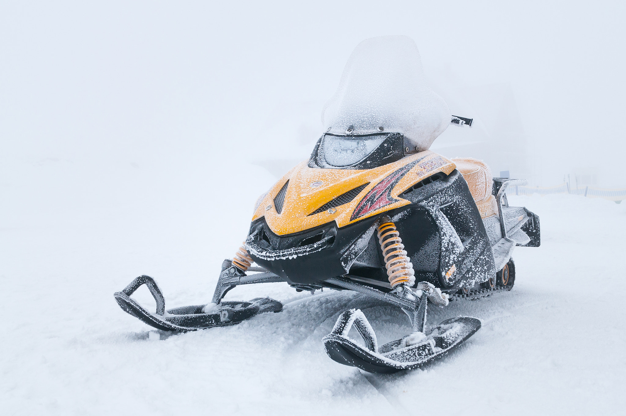 Sigma 18-50mm F2.8-4.5 DC OS HSM sample photo. Snowmobile.jpg photography