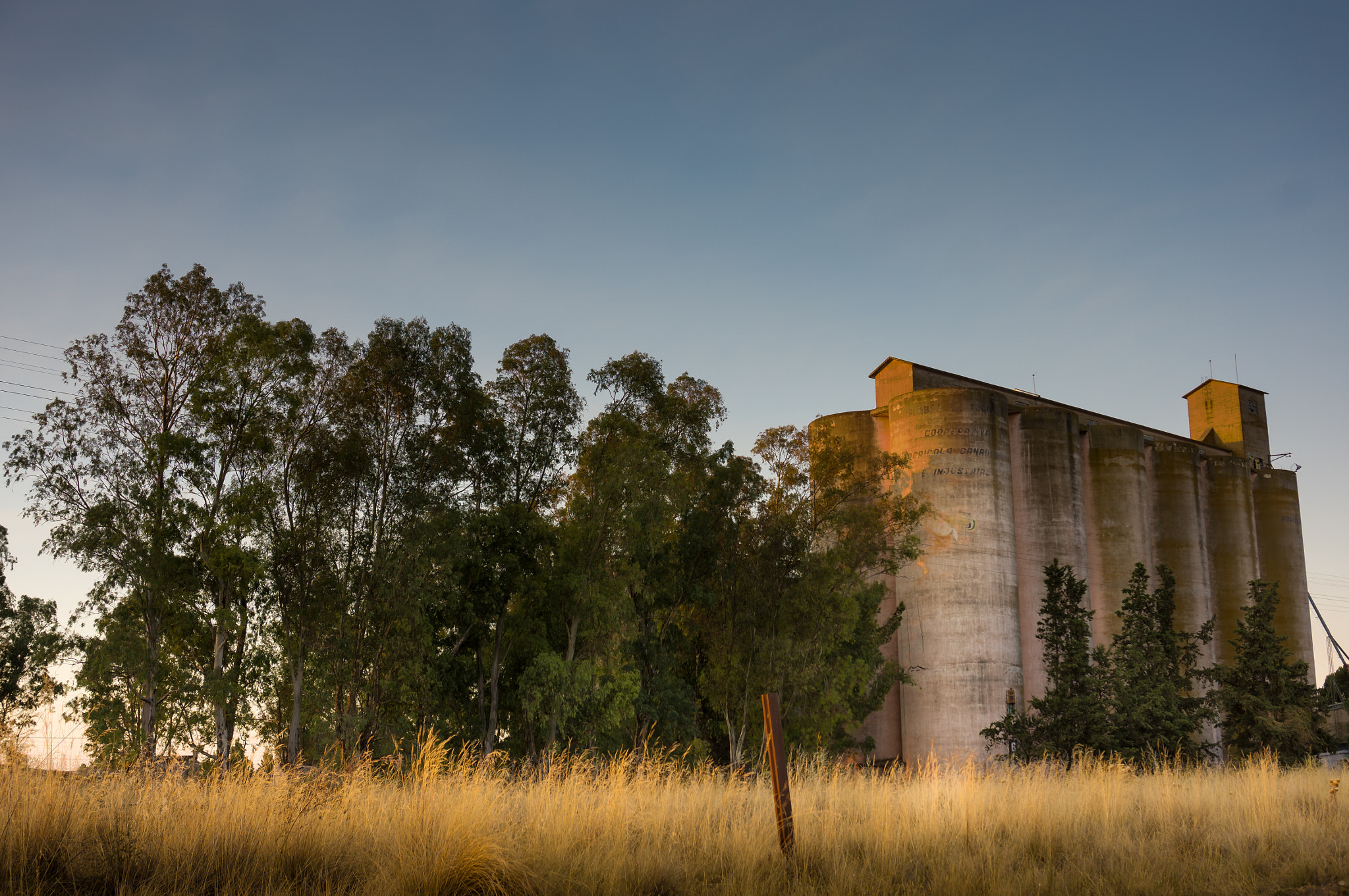 Sony Alpha NEX-5N sample photo. Silos photography