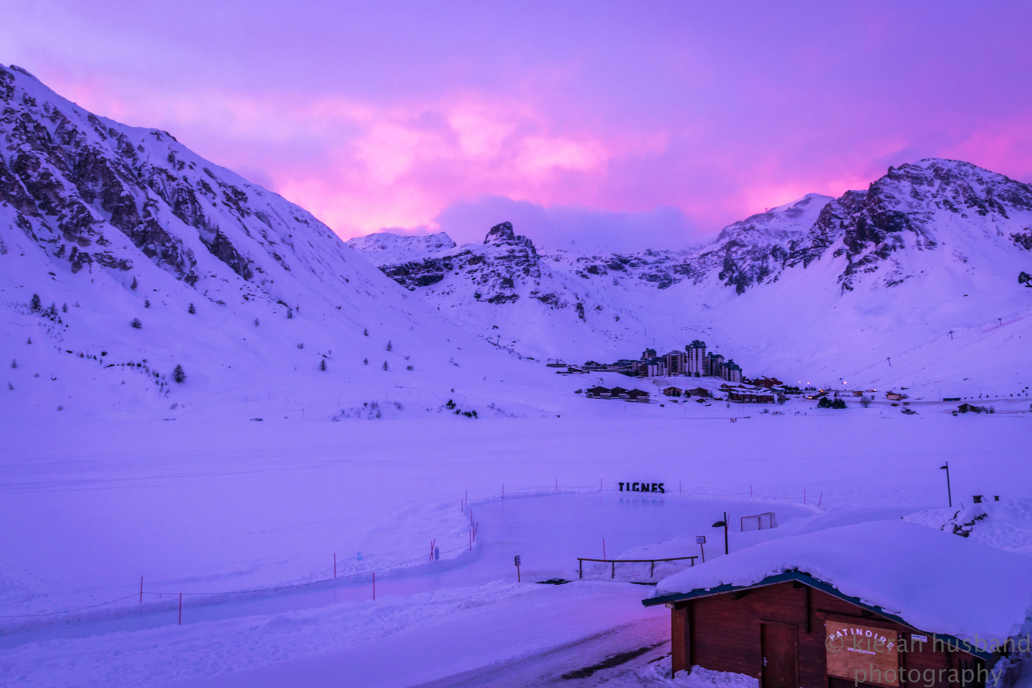 Nikon D3300 + Sigma 10-20mm F3.5 EX DC HSM sample photo. Tignes by morning light  photography