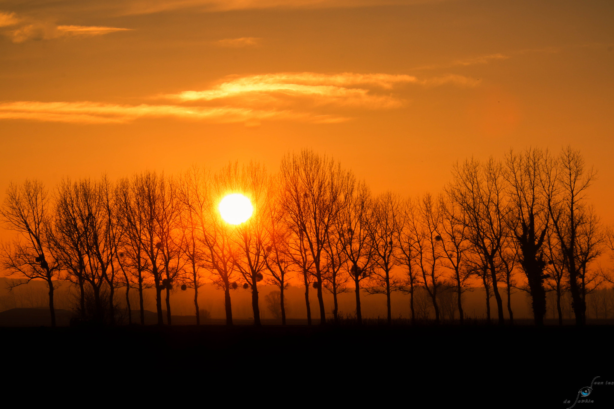 Canon EF 28-135mm F3.5-5.6 IS USM sample photo. Winter's sunset photography