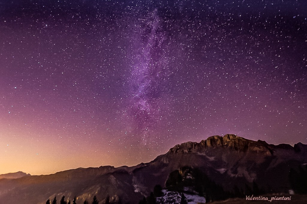 Sigma 10-20mm F3.5 EX DC HSM sample photo. Milky way above the amazing presolana mountain. photography