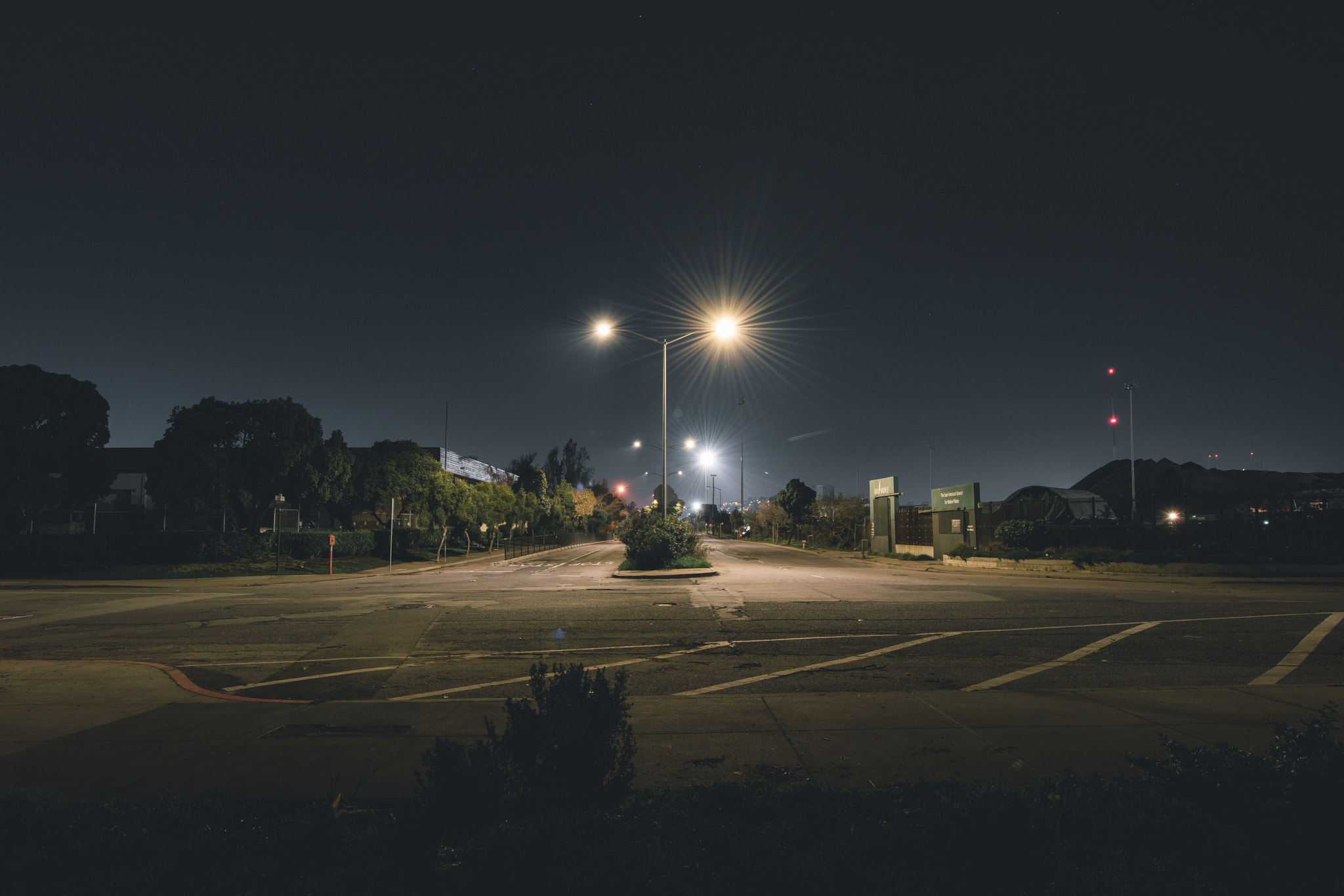 Sony a7R II sample photo. Empty road in south sf photography