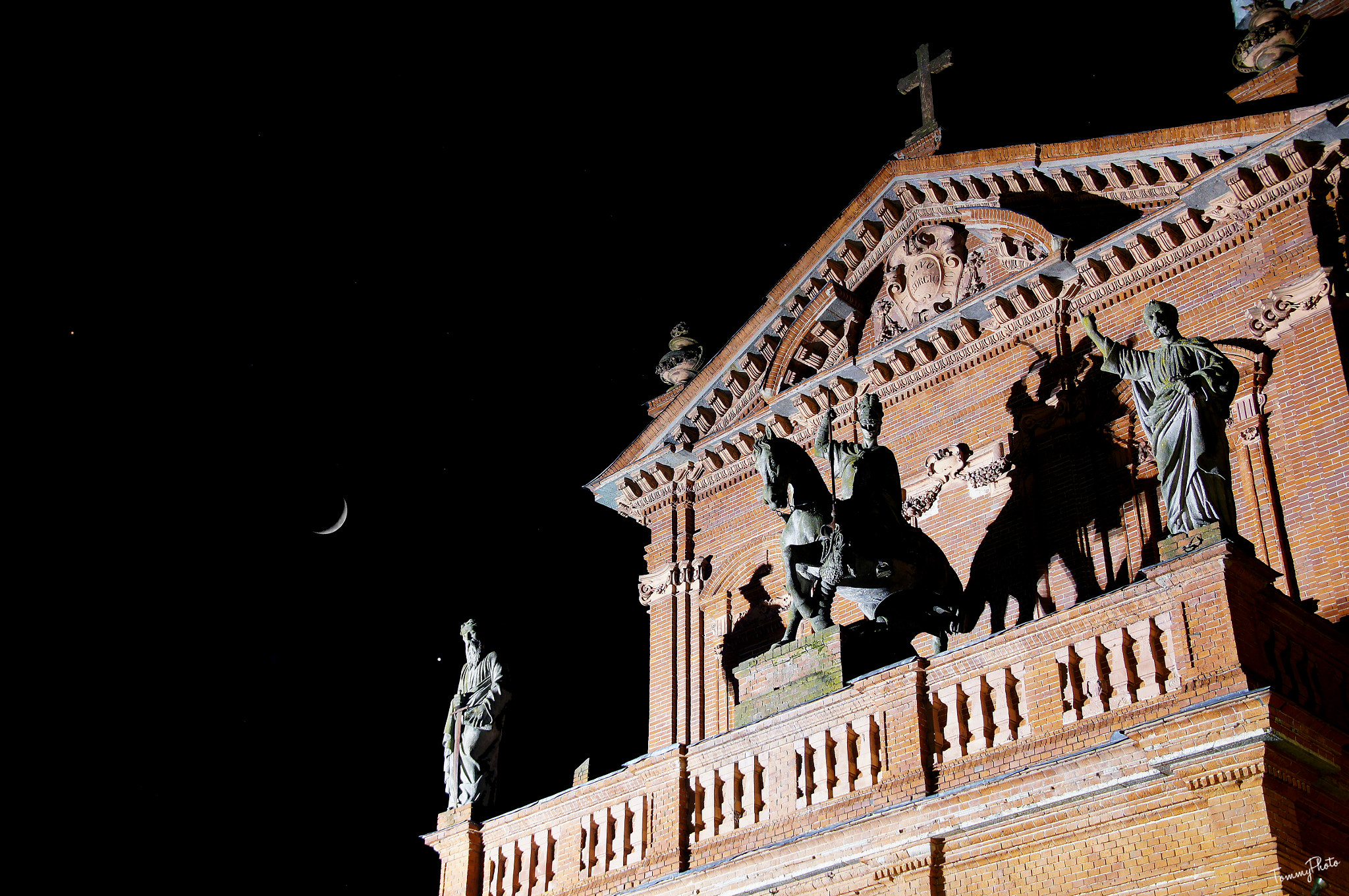 Sony SLT-A35 sample photo. Triple conjunction on st. george the martyr church photography