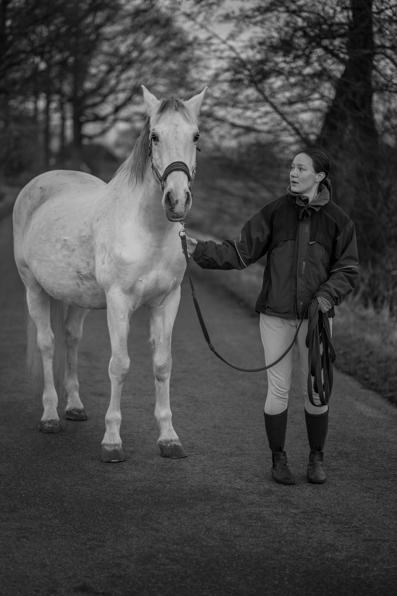 Sony a7 II + ZEISS Batis 85mm F1.8 sample photo. Horse and owner photography