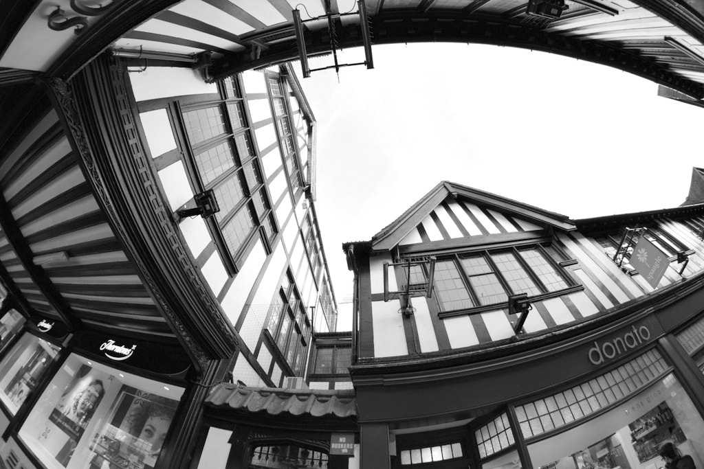 Nikon D3300 + Samyang 8mm F3.5 Aspherical IF MC Fisheye sample photo. Street in ipswich photography