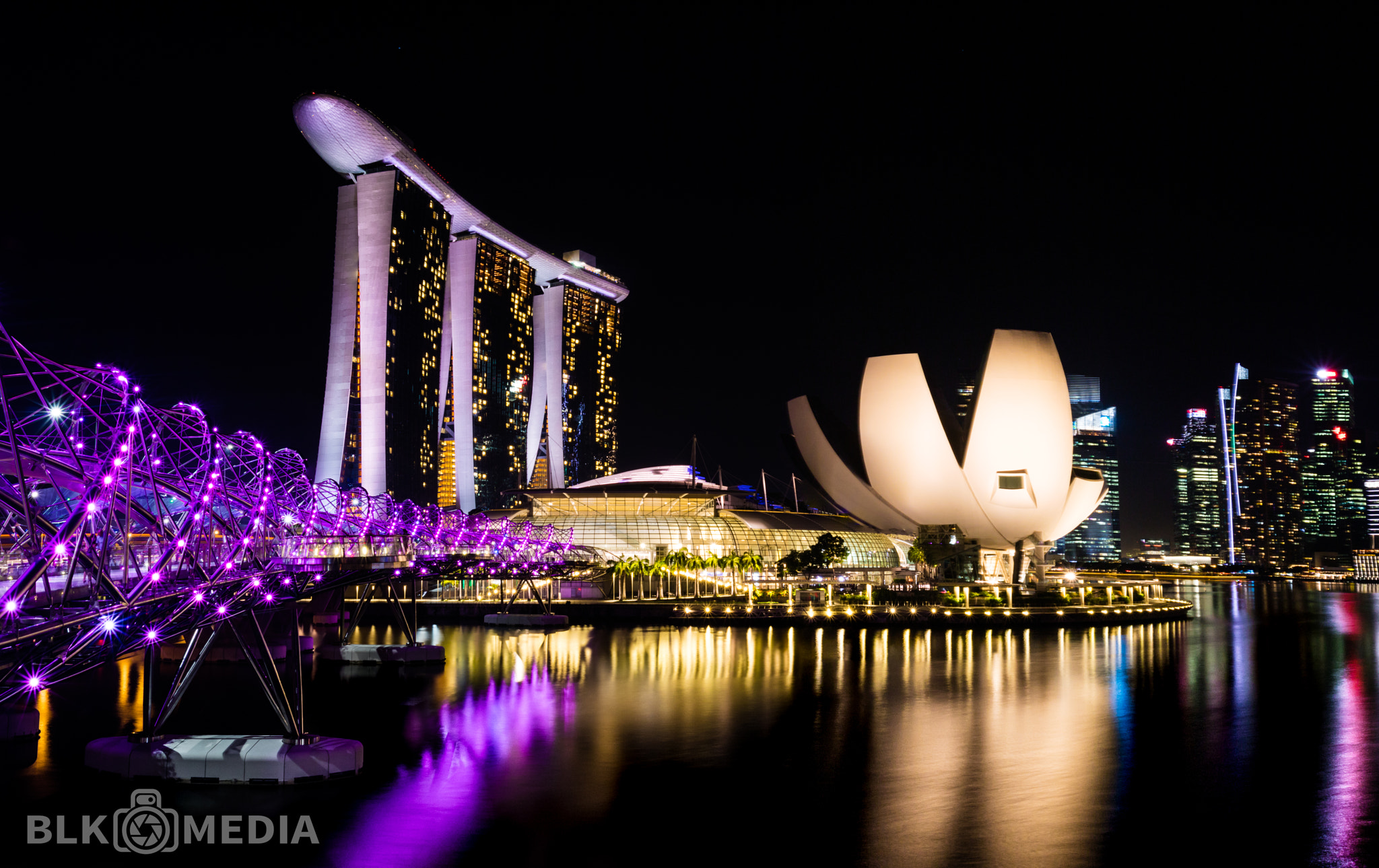 Canon EOS M3 sample photo. Marina bay sands photography